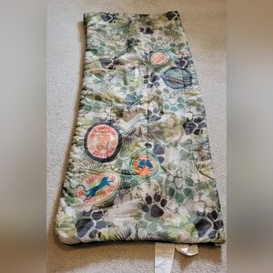 Camo Safari Adventure Kids sleeping bag. Used. Sleeping bag is 56" x 26"
